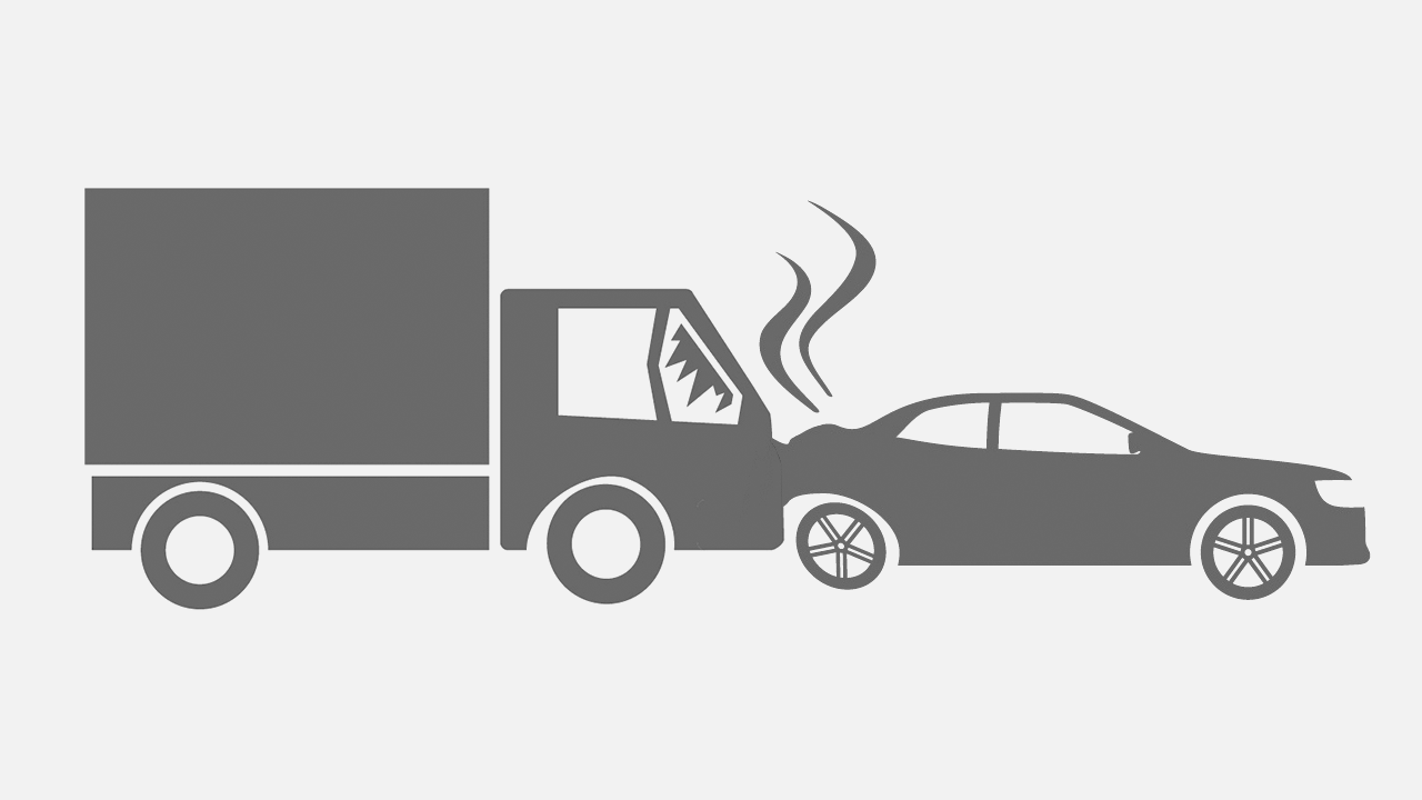 truck accident clipart